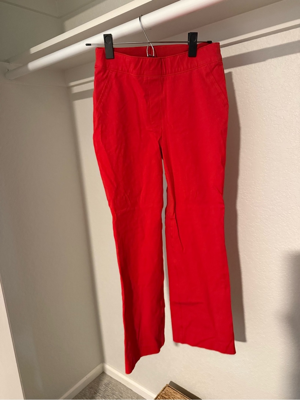 SPANX Red Cropped Trousers for Women